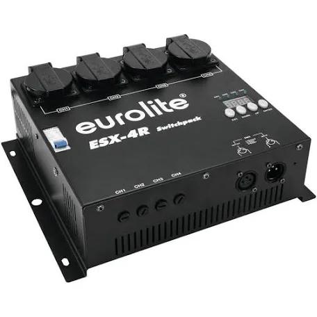 Eurolite ESX-4R Switchpack DMX Schakelaar, Ophalen of Verzenden, Zo goed als nieuw, Overige typen