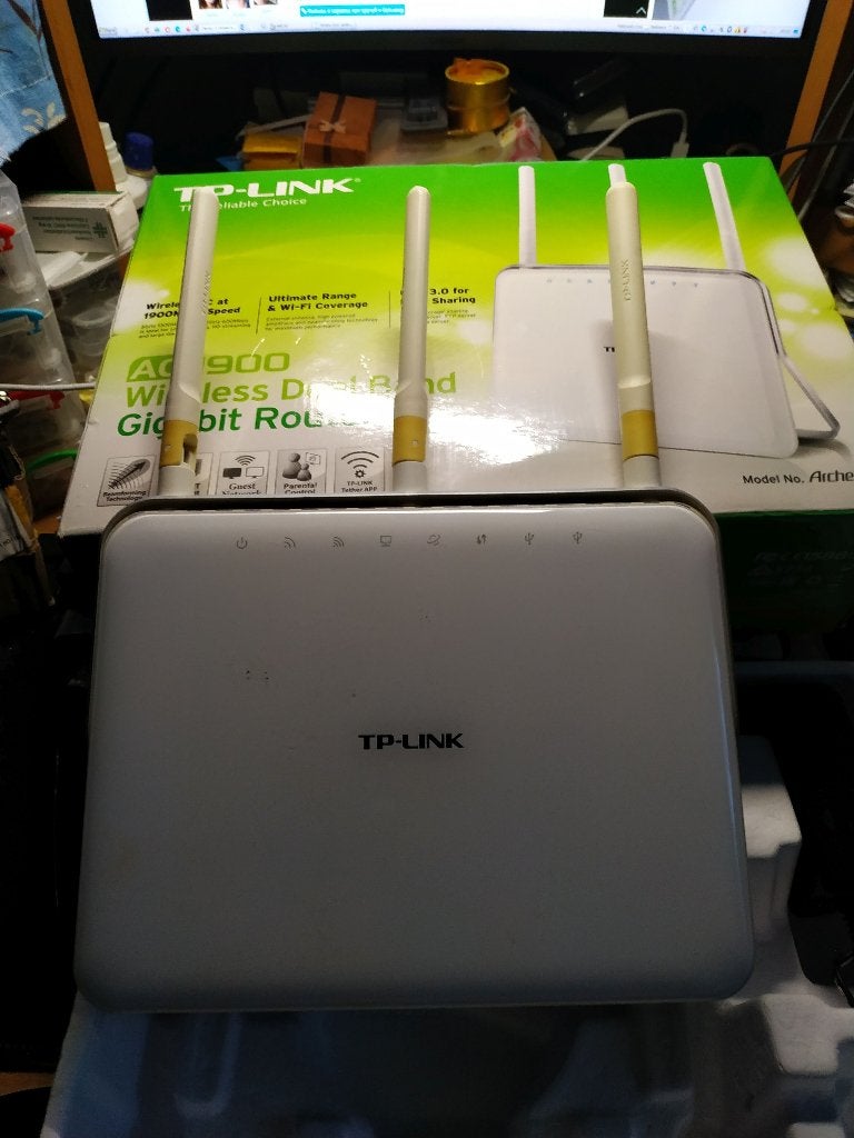 TP-LINK Wireless-AC1900 Archer C9, Computers en Software, Routers en Modems, Ophalen of Verzenden, Gebruikt, Router, TPLink