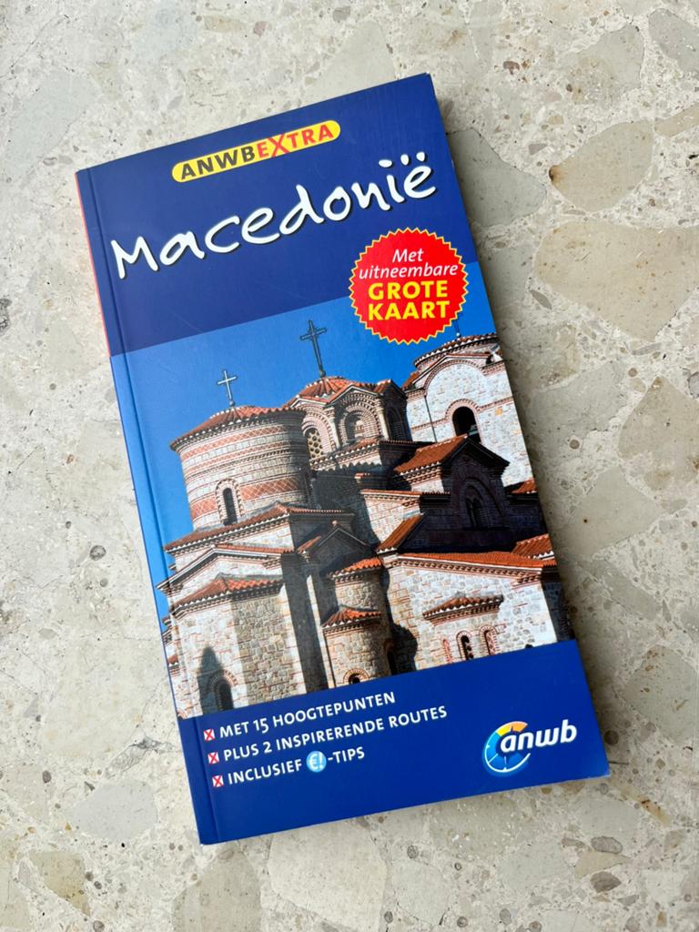 Karin Evers - Macedonië reisgids travel, Karin Evers, Europa, Ophalen of Verzenden, Zo goed als nieuw