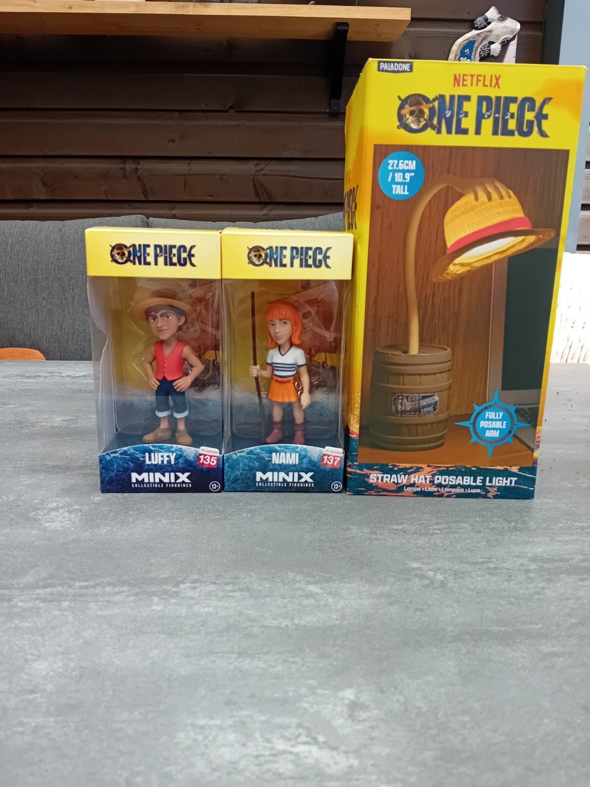 One piece action figure/lamp, Verzamelen, Poppetjes en Figuurtjes, Ophalen of Verzenden, Nieuw