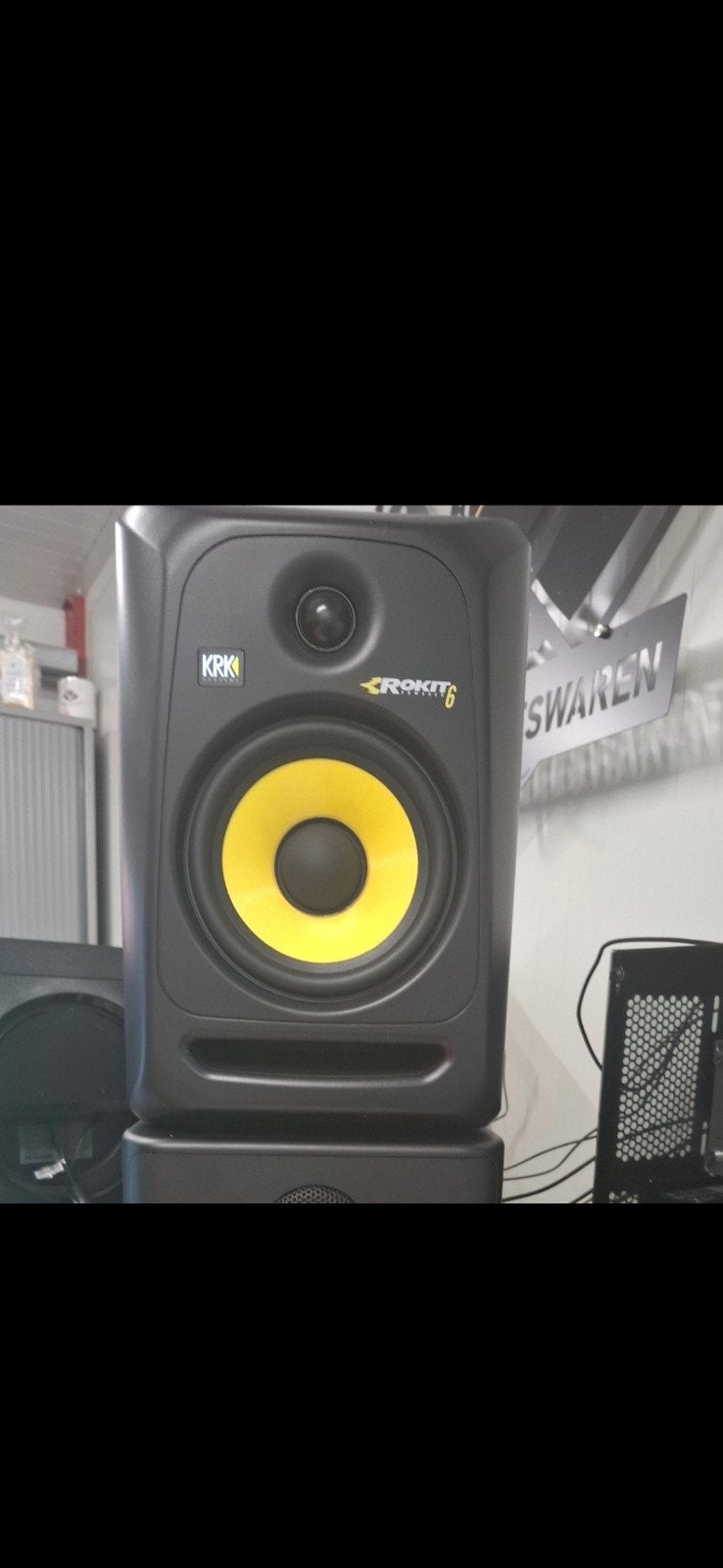 KRK Rokit 6 G3 actieve studiomonitor (2x), Overige merken, Ophalen of Verzenden, Zo goed als nieuw, 60 tot 120 watt
