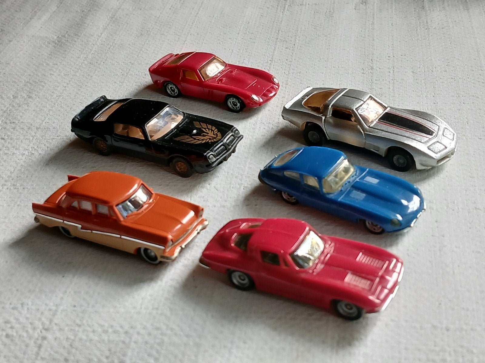 Verzameling van 6 vintage auto's H0, Ophalen of Verzenden, Gebruikt, Auto