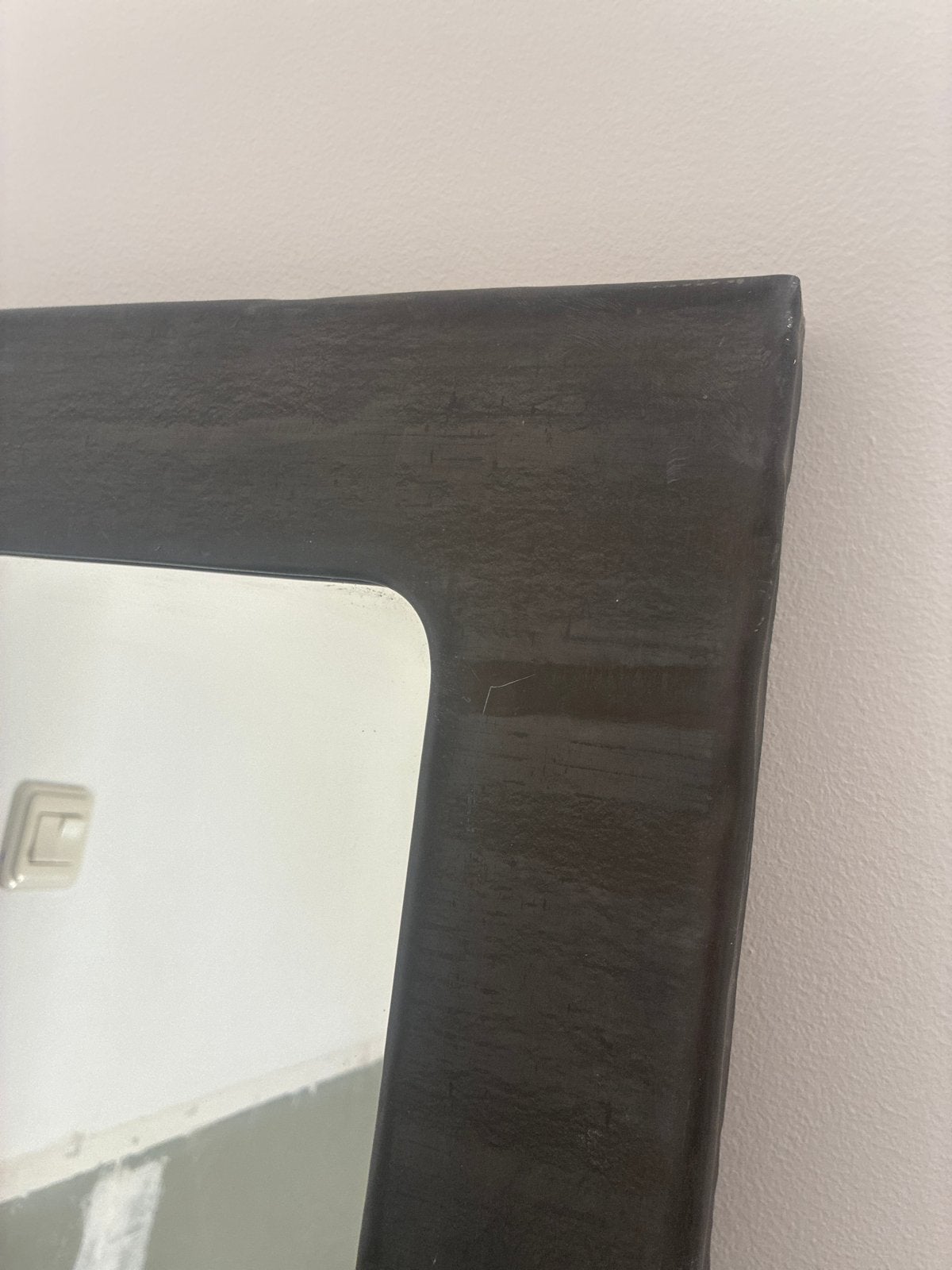 Spiegel met loden rand - 40x175,5cm, Ophalen, Minder dan 50 cm, Gebruikt, 150 tot 200 cm
