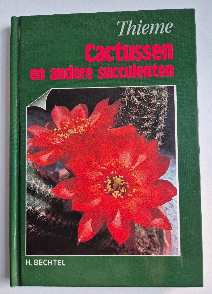 Cactussen en andere succulenten - H. Bechtel, Verzenden, Zo goed als nieuw, H. Bechtel, Kamerplanten