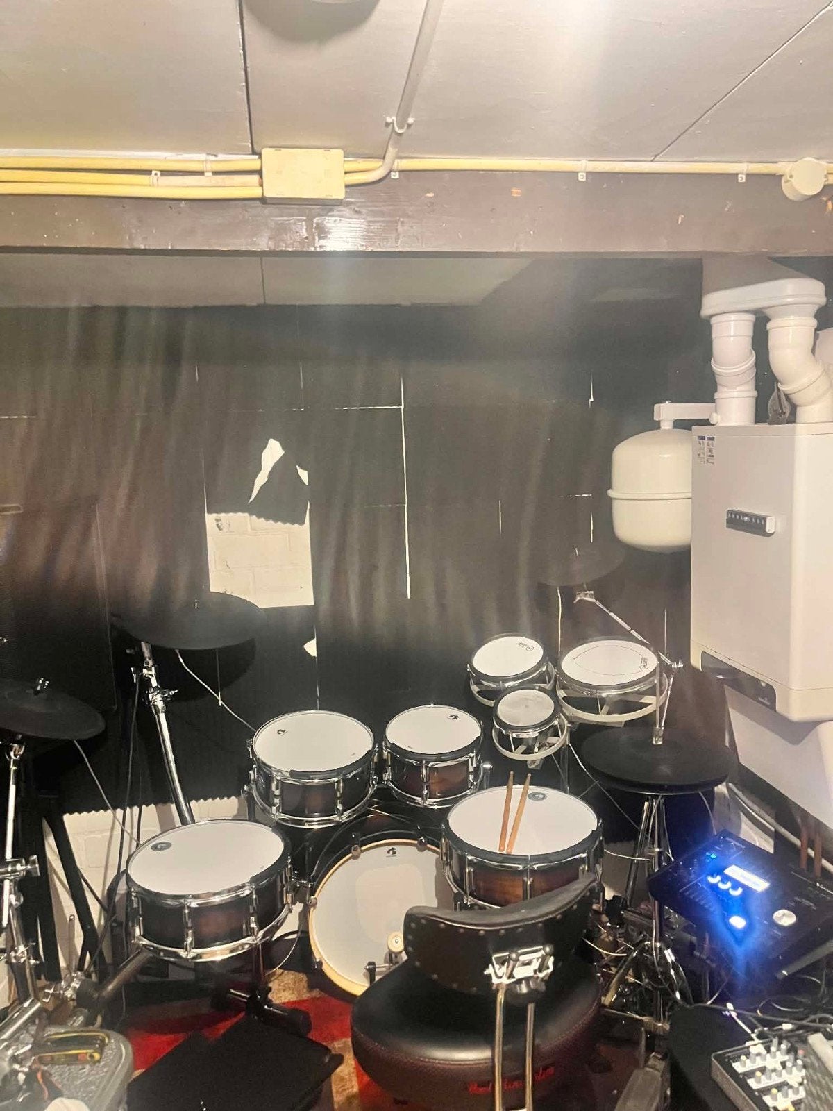 Compleet Gewa ATV & Alesis Strata Prime drumstel, Ophalen of Verzenden, Gebruikt, Overige merken, Elektronisch