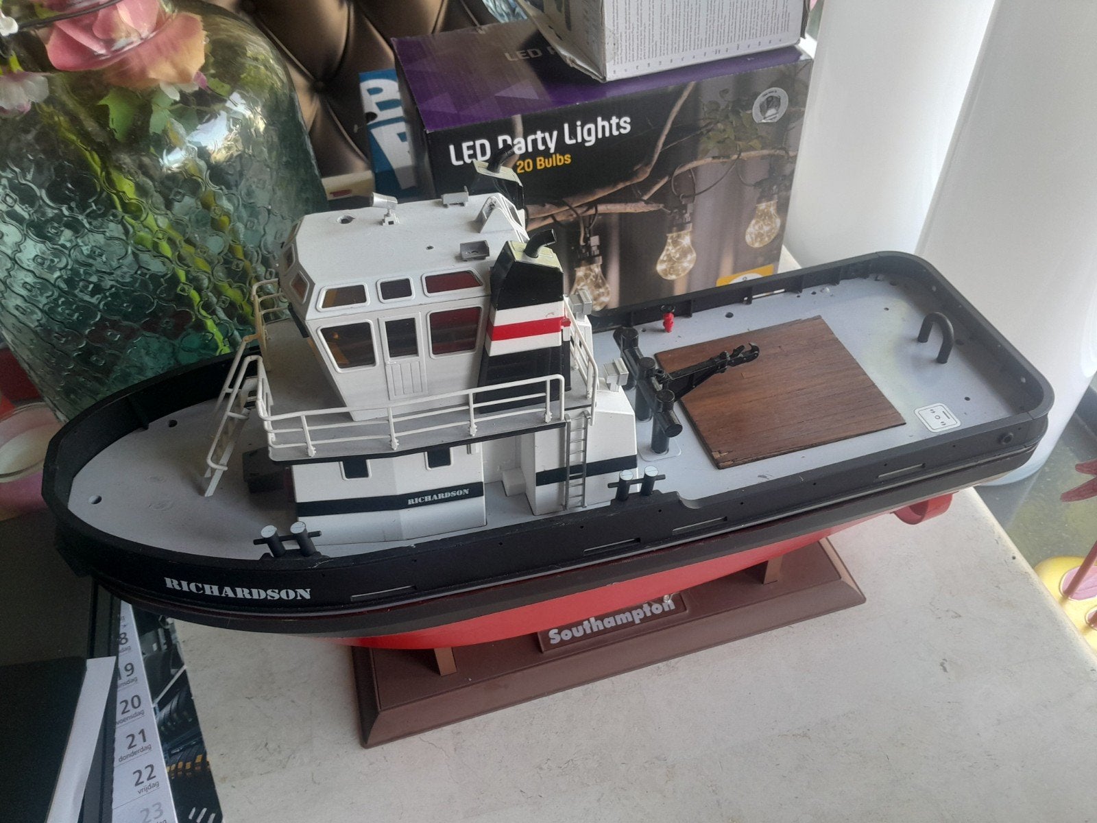 te koop mooi bootje bijna klaar, Hobby en Vrije tijd, Modelbouw | Boten en Schepen, Ophalen