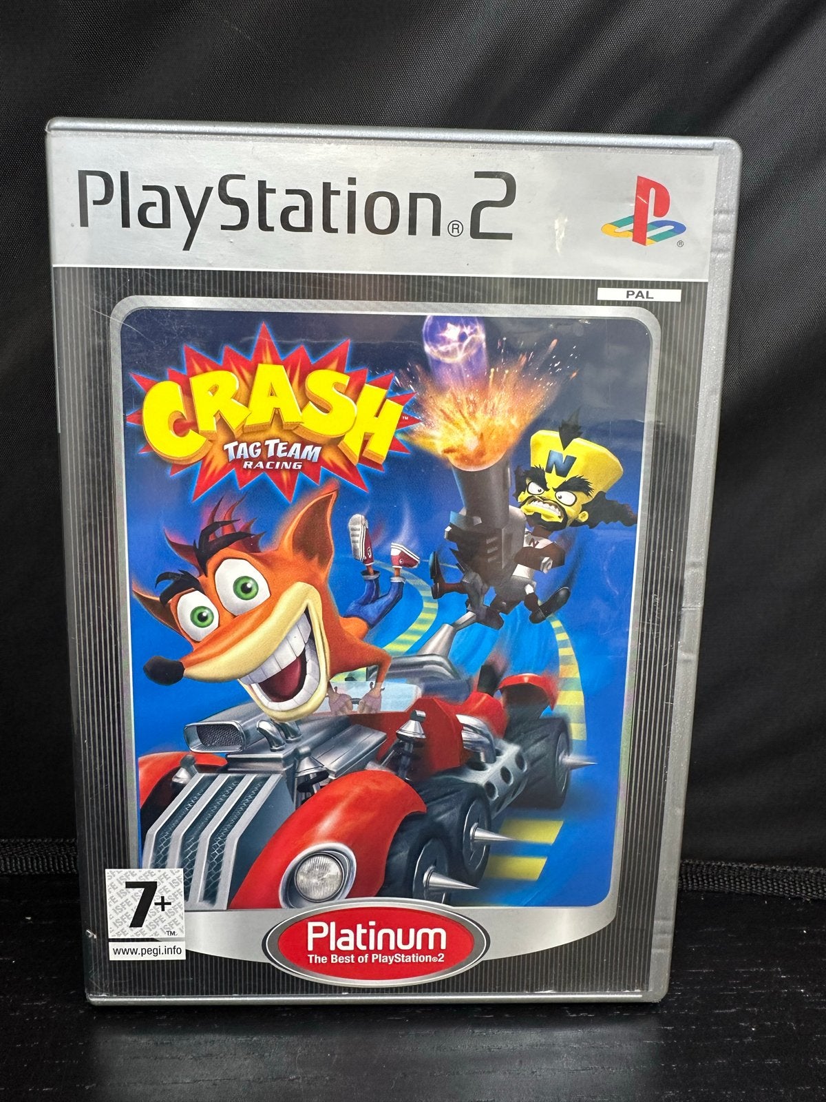 Crash Tag Team Racing - PlayStation 2 (PS2) Platinum, F, Verzenden, C, Racen en Vliegen