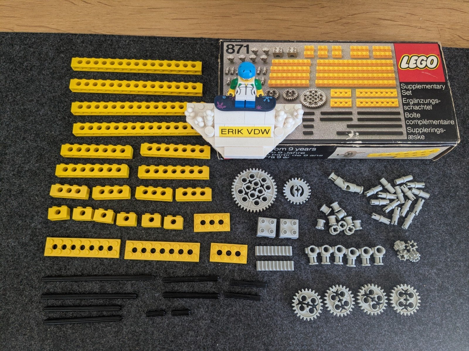 Lego Technic 871 Expert Builder Gear Parts, Ophalen of Verzenden