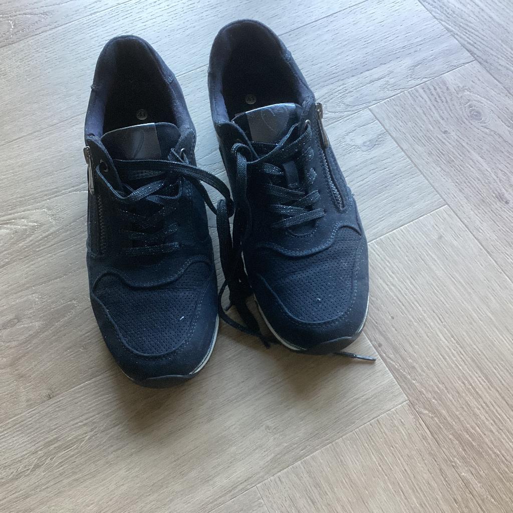 Sneaker, Ophalen, Blauw, Nova, Sneakers of Gympen