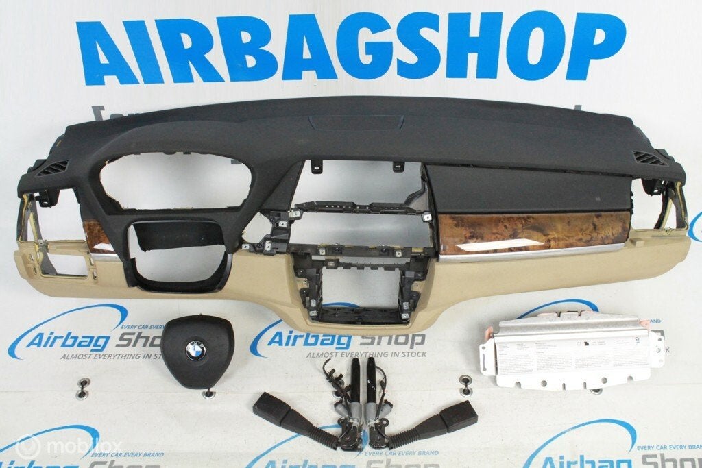Airbag set - Dashboard sport beige BMW X5 E70 (2006-2014), Gebruikt, Ophalen of Verzenden