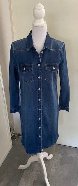 Nieuwe Spijker / Denim jurk van Esprit, maat L (qwe), Kleding | Dames, Blauw, Maat 42/44 (L), Nieuw, Ophalen of Verzenden