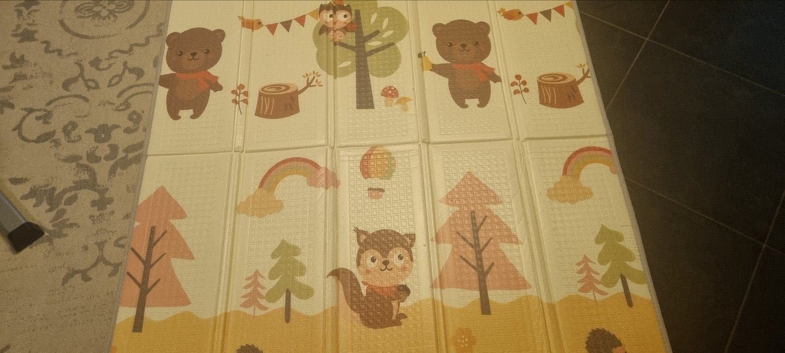 Tobey's Speelmat - Foam - 120x120- Dubbelzijdig Opvouwbaar, Kinderen en Baby's, Speelgoed | Speelkleden, Ophalen of Verzenden