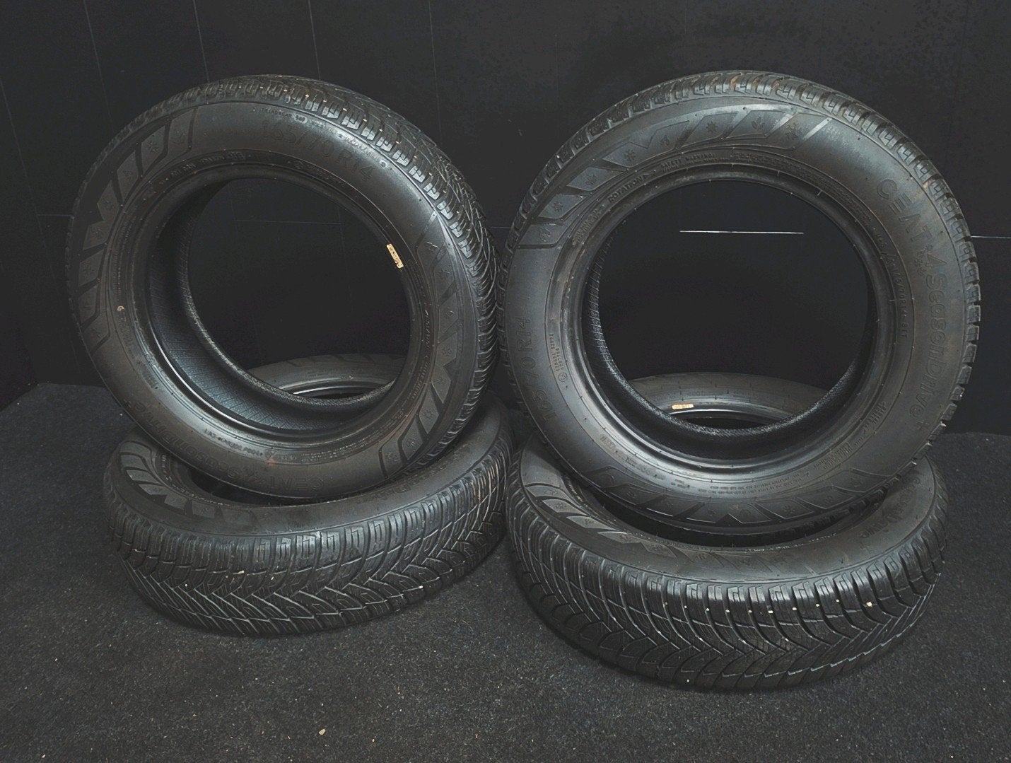 165 70 R14 14 CEAT 4 seasondrive  allseason banden, Auto-onderdelen, Banden en Velgen, 14 inch, Gebruikt, Ophalen of Verzenden