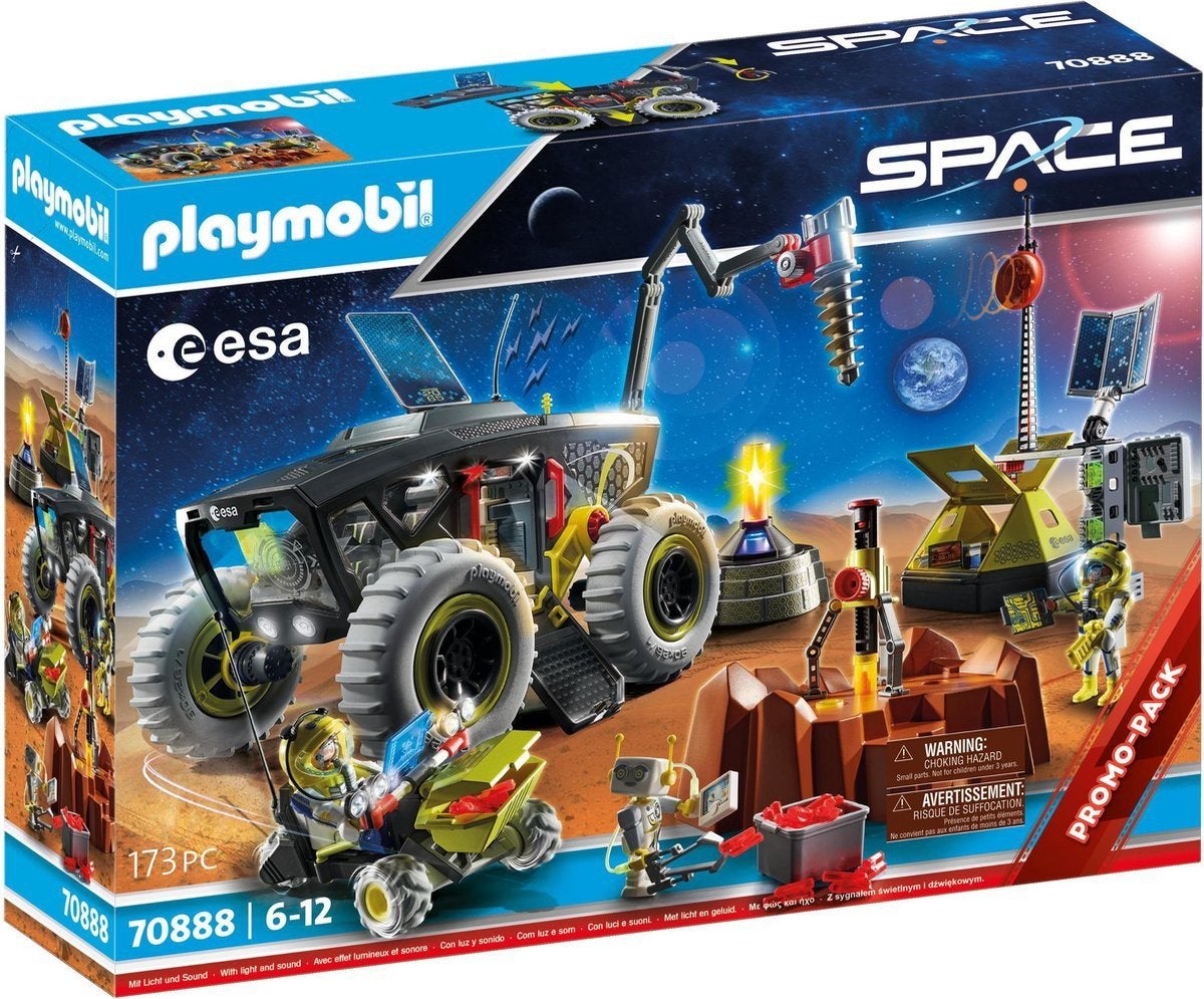 50% Korting op Playmobil Space 70888 Mars expeditie met voer, Complete set, Voertuig, Nieuw, Ophalen of Verzenden