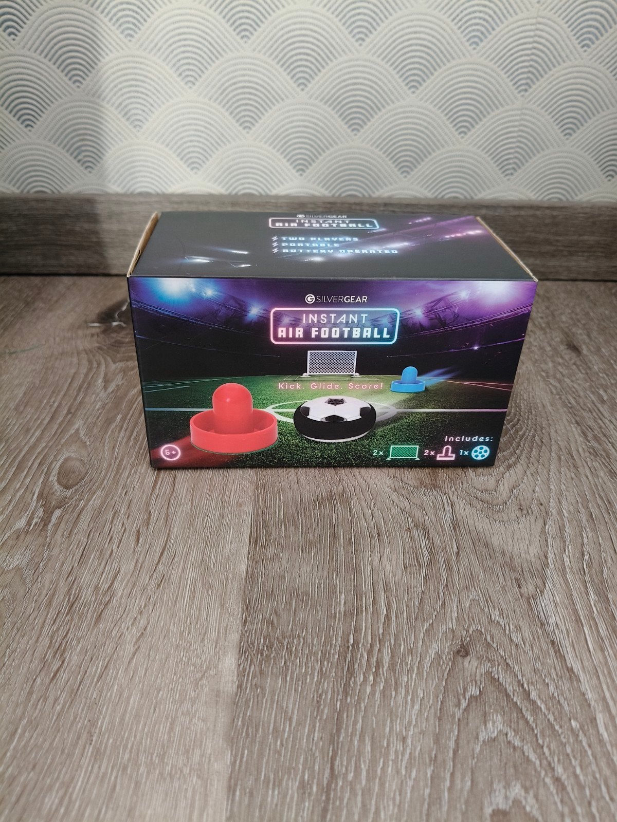 Silvergear Instant Air Football- Tafelvoetbalspel voor Thui, Ophalen of Verzenden, Zo goed als nieuw, Jongen of Meisje