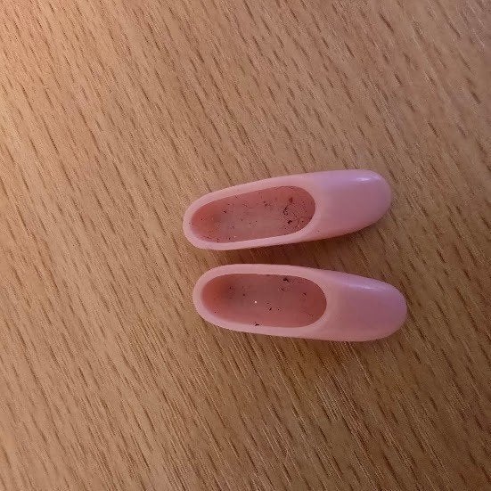 Barbie Ballet schoentjes Korea gemerkt, Ophalen of Verzenden, Zo goed als nieuw, Fashion Doll