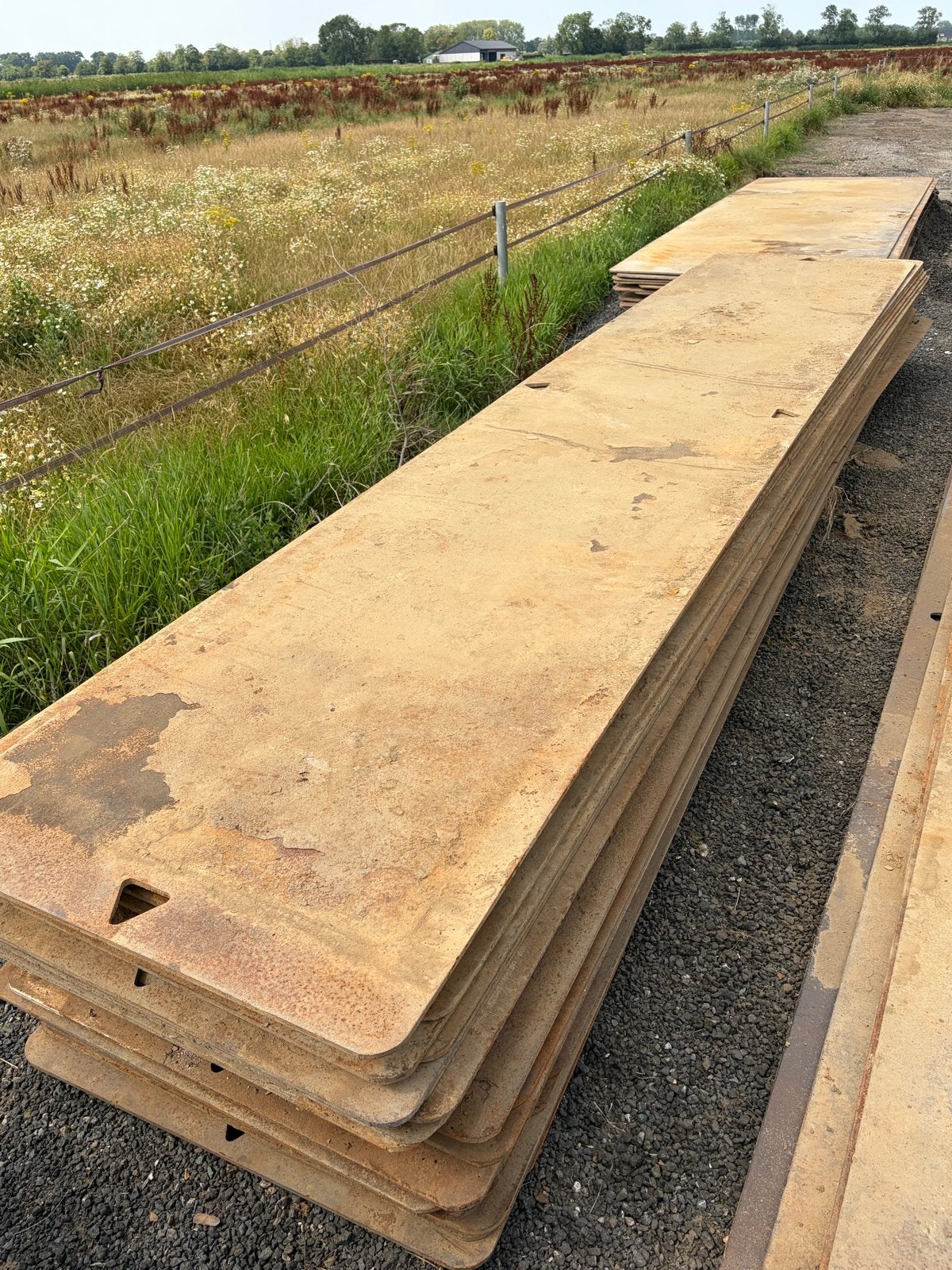 Stalen rijplaten - Ideaal voor tijdelijke verharding, Ophalen of Verzenden