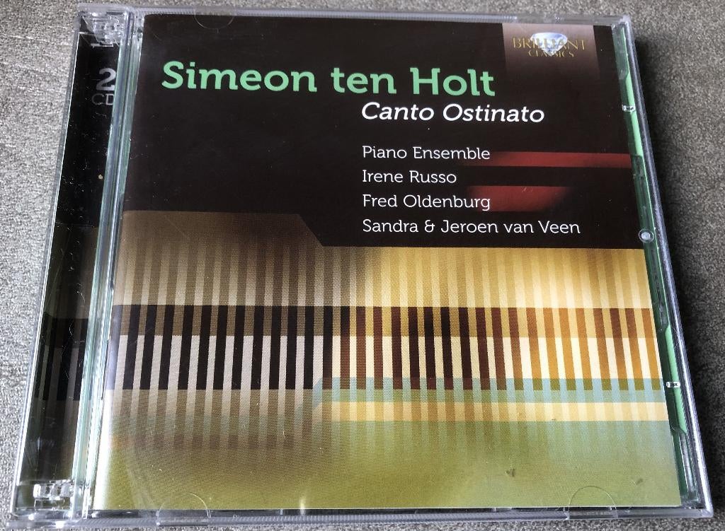 SIMEON TEN HOLT - CANTO OSTINATO - PIANO ENSEMBLE - 2 CD'S, Kamermuziek, Boxset, Modernisme tot heden, Ophalen of Verzenden
