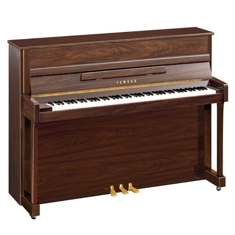 Yamaha B2 PW Akoestische Piano - Walnoot NIEUW, Bruin, Nieuw, Ophalen of Verzenden, Piano