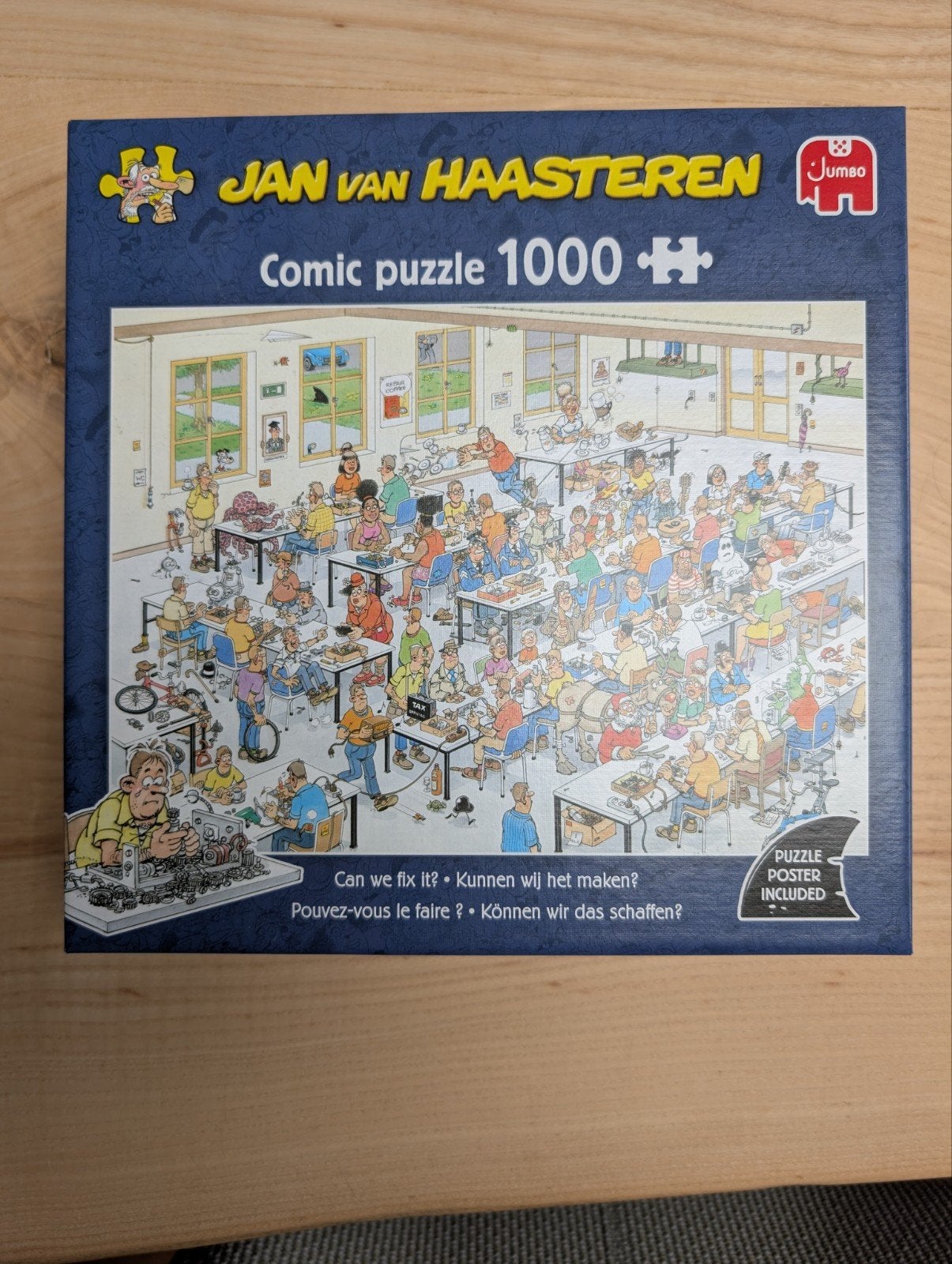 Jan van Haasteren - Kunnen wij het maken? #1000 puzzel, Ophalen of Verzenden, 500 t/m 1500 stukjes, Zo goed als nieuw