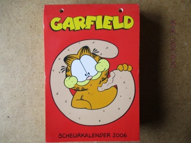 adv0661 garfield scheurkalender 2006, Boeken, Eén stripboek, Ophalen, Gelezen