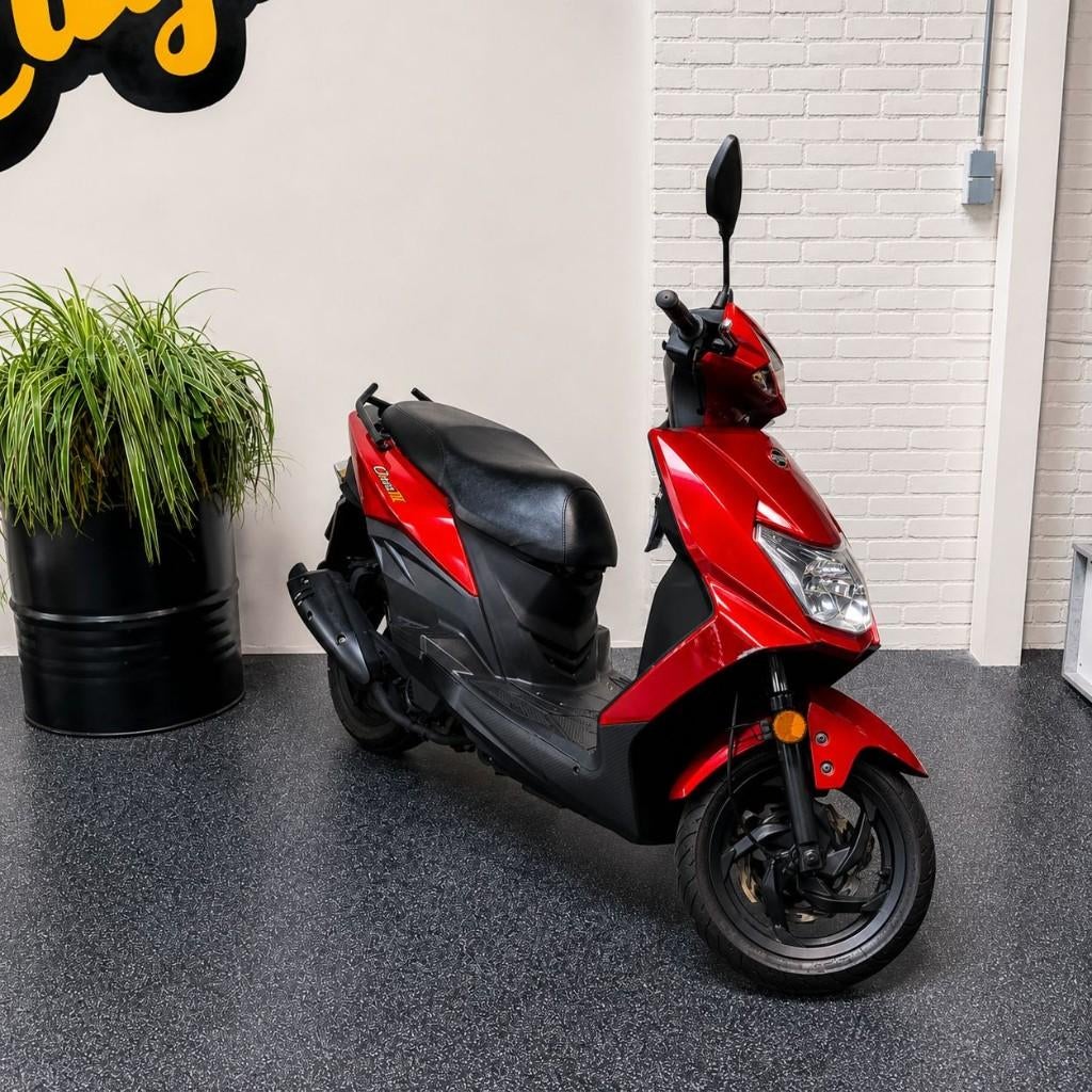 Sym Symphony Orbit met garantie snor snorscooter 25km, Fietsen en Brommers, Scooters | SYM, Gebruikt, Overige modellen, Ophalen of Verzenden