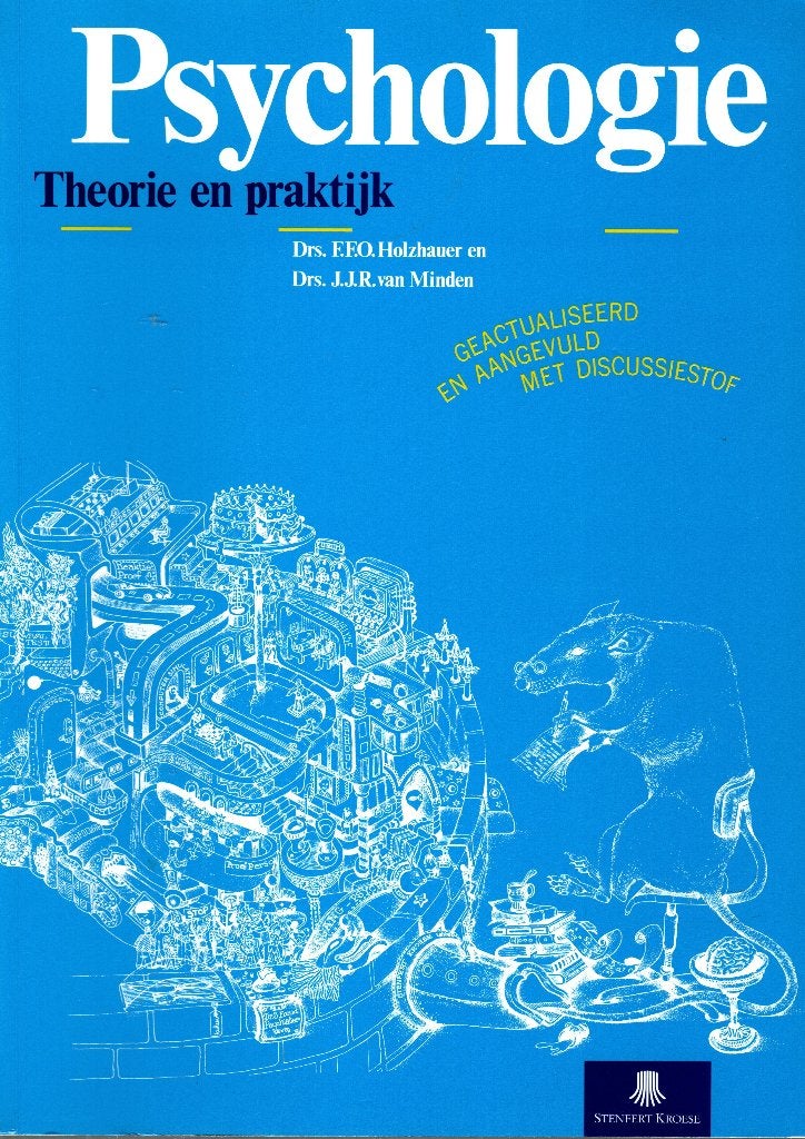 Psychologie, theorie en praktijk, Drs. F.F.O. Holzhauer e.a., Ophalen of Verzenden, Zo goed als nieuw