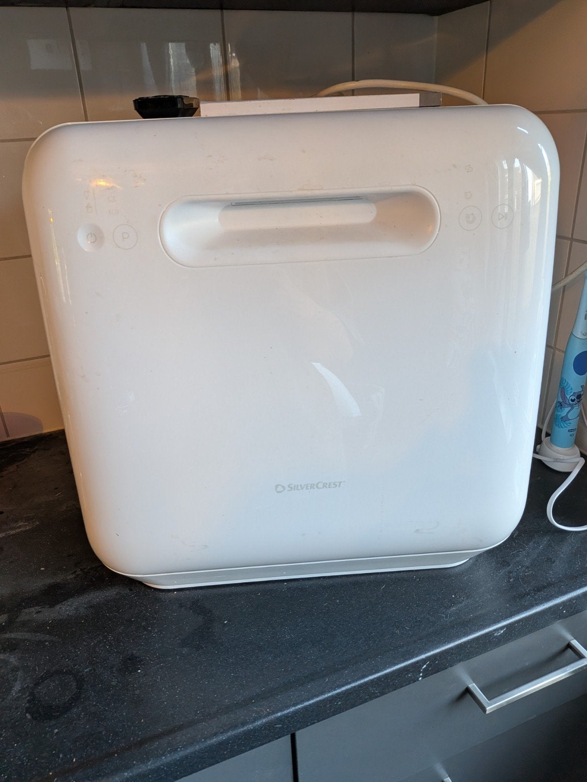 Compacte SilverCrest vaatwasser - Ideaal voor kleine ruimtes, Ophalen, Minder dan 10 liter, Zo goed als nieuw, Vrijstaand