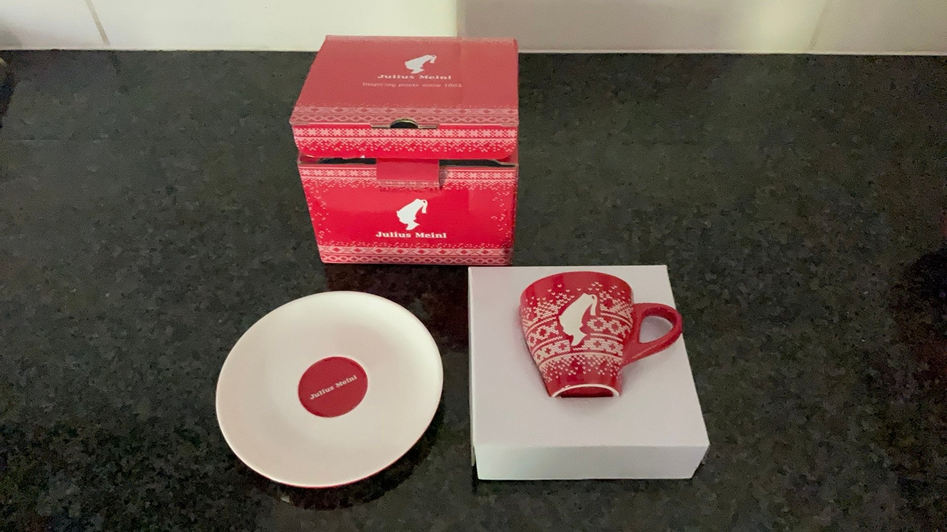 Julius Meinl espresso kopje, Ophalen, Nieuw, Porselein, Kop en/of schotel