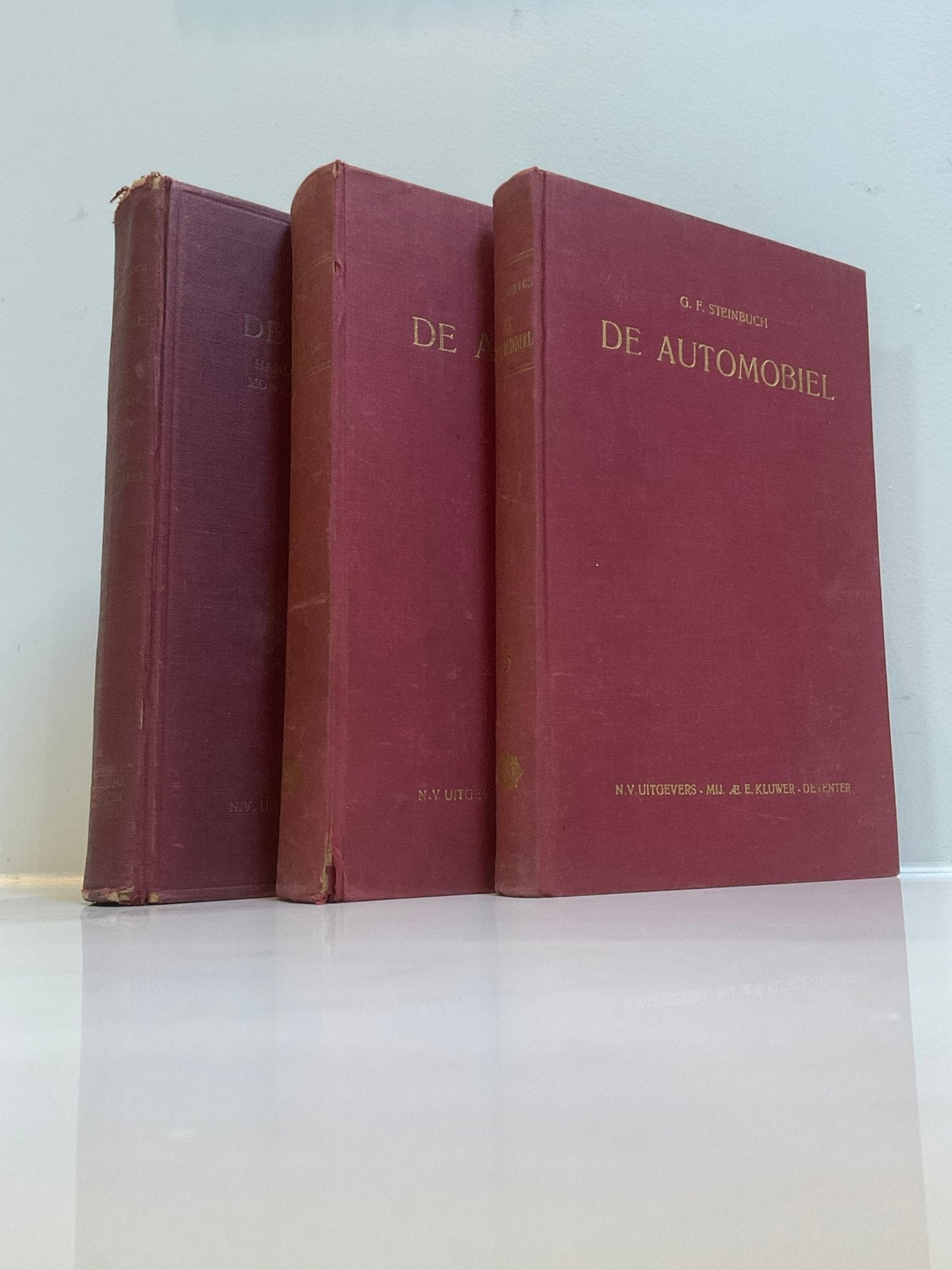 Boek: De Automobiel (G.F. Steinbuch) vanaf 1948, Ophalen of Verzenden