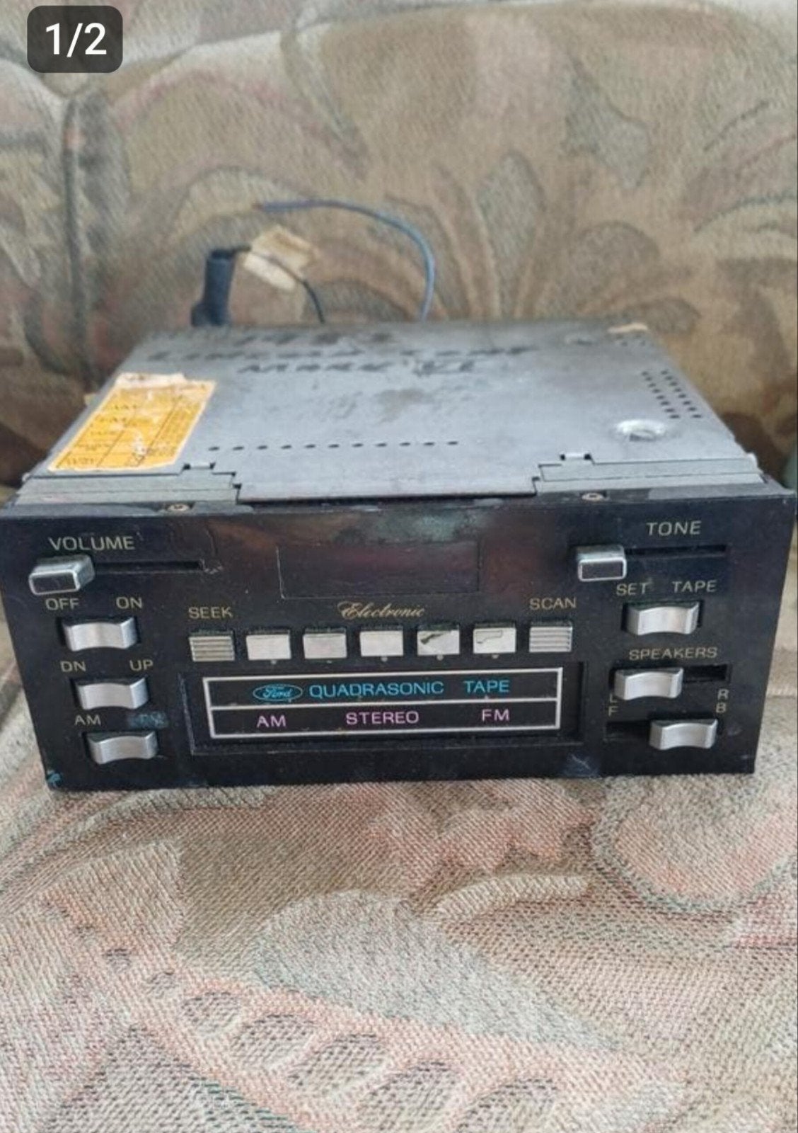 Radio quadrasonic tape lincoln, Ophalen of Verzenden