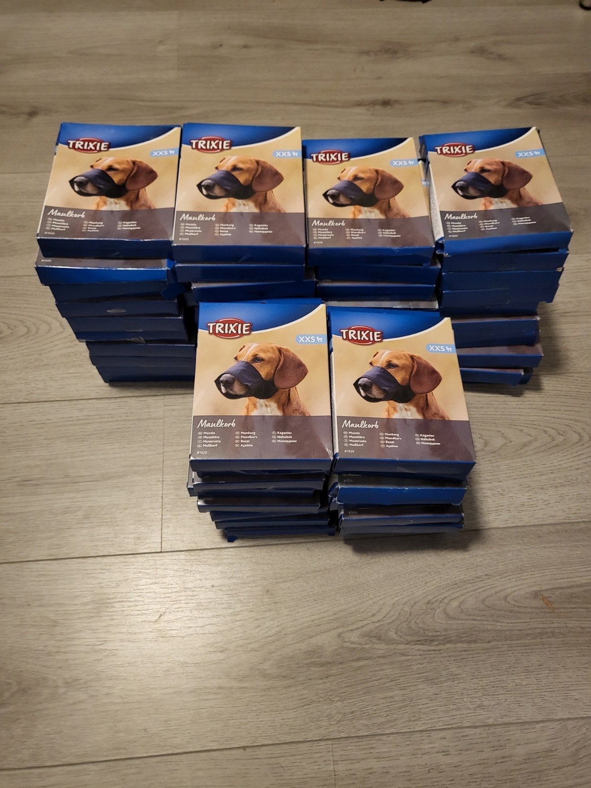 Partij 56x Trixie Nylon Muilkorf / Snuitje Maat XXS - NIEUW, Dieren en Toebehoren, Honden-accessoires, Nieuw, Hondentuig, Trixie