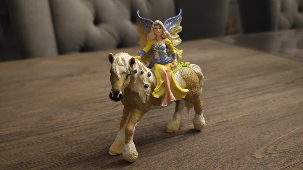 Schleich Bayala Elf Sera met paard – 70503 (2014) compleet, Ophalen of Verzenden, Zo goed als nieuw