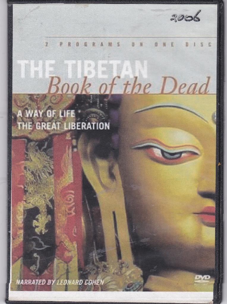 DVD LEONARD COHEN TIBETAN BOOK OF THE DEAD, Alle leeftijden, Ophalen of Verzenden, Gebruikt, Documentaire