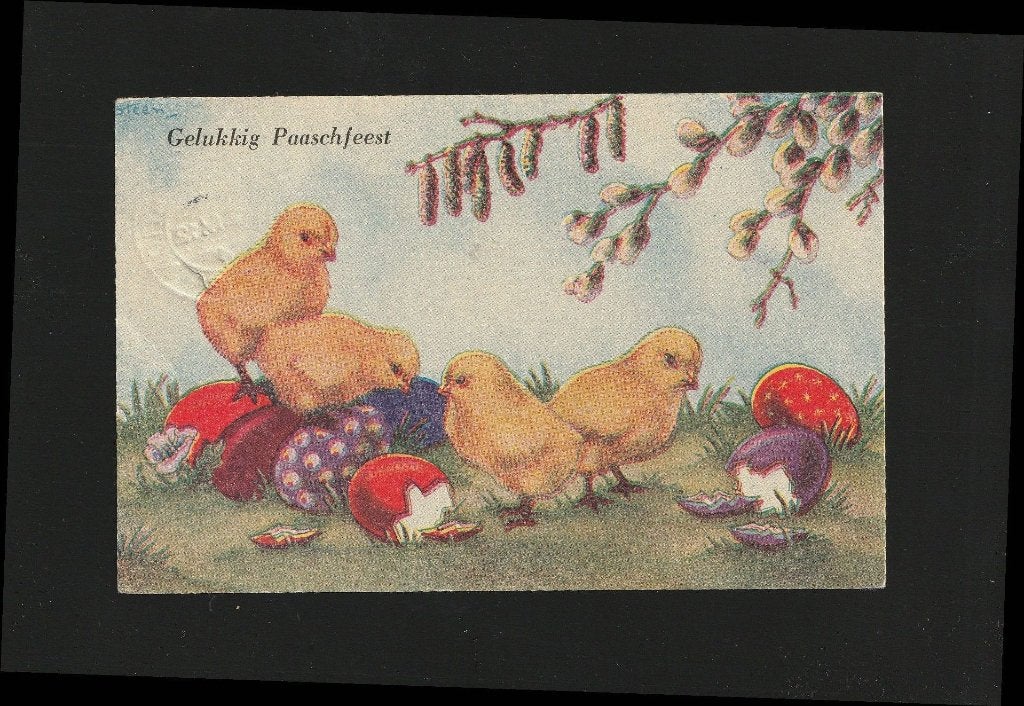 Pasen  illu Pax Steen BB2-02, Ophalen of Verzenden, 1940 tot 1960, Gelopen, Overige thema's