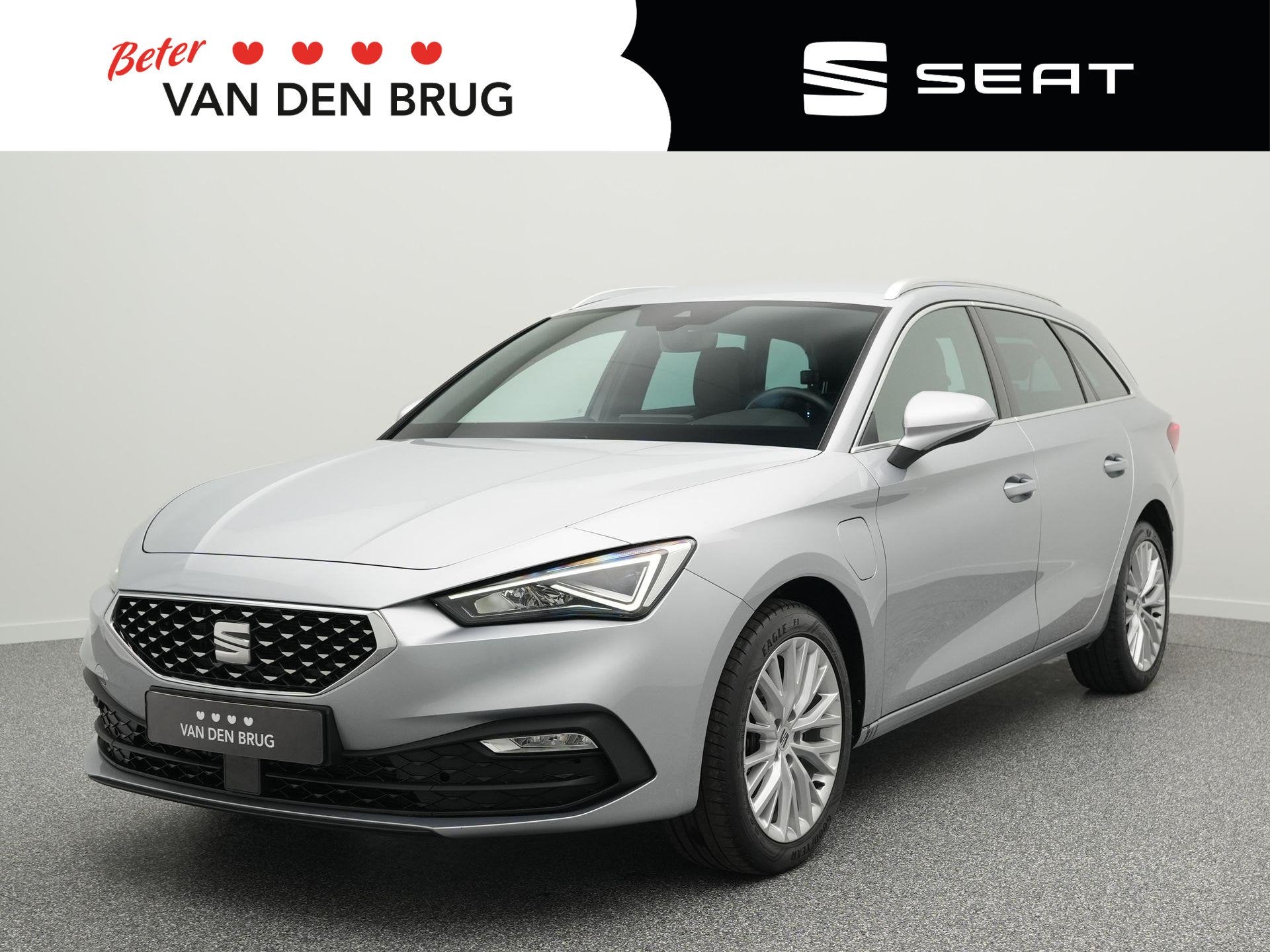 SEAT Leon Sportstourer 1.4 TSI eHybrid 204pk PHEV Xcellence, Auto's, Seat, Stof, Gebruikt, 4 cilinders, Automatische klimaatregeling