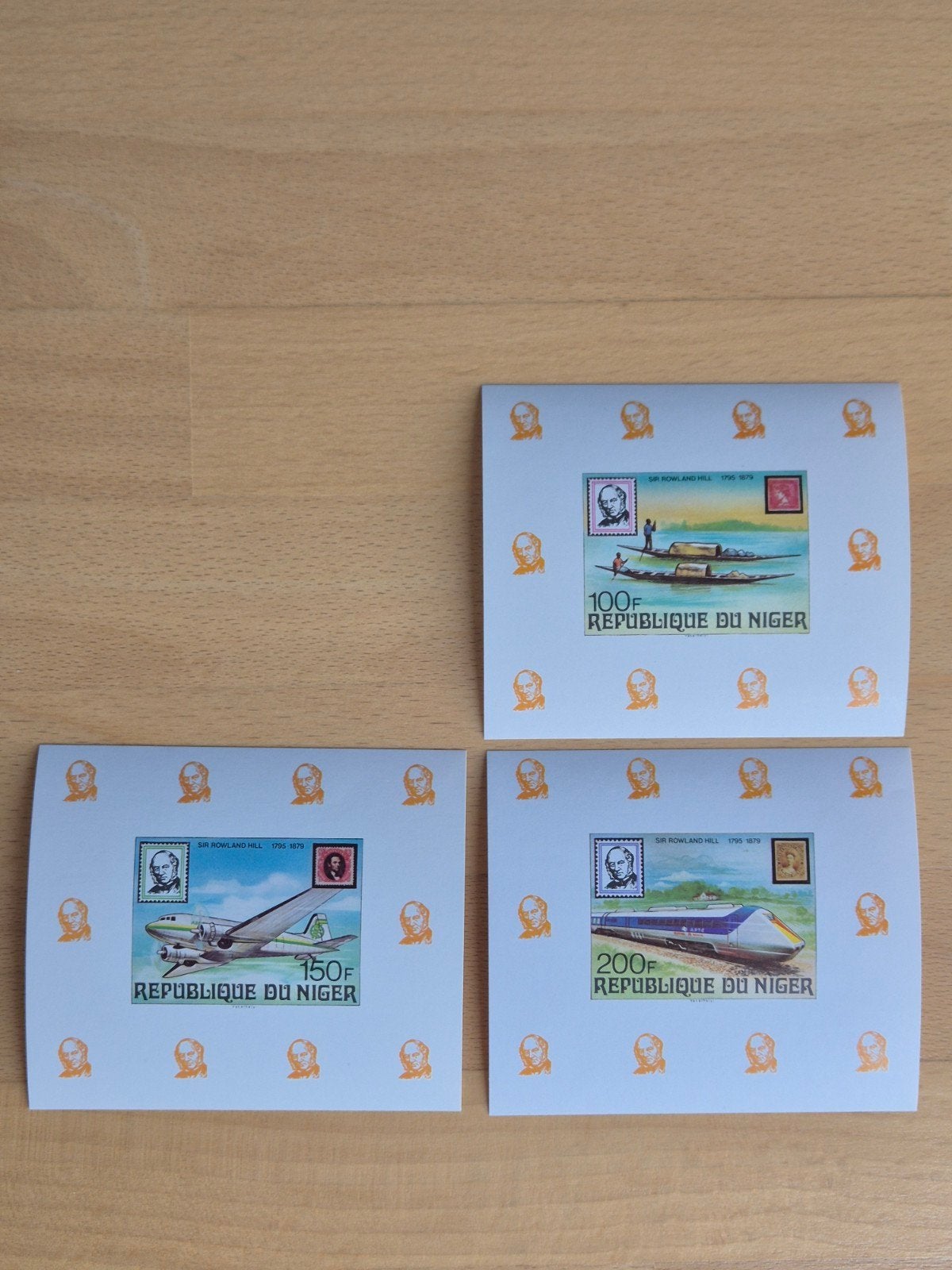 Niger 1979 Sir Rowland Hill, Postzegels en Munten, Ophalen of Verzenden, Overige landen, Postfris