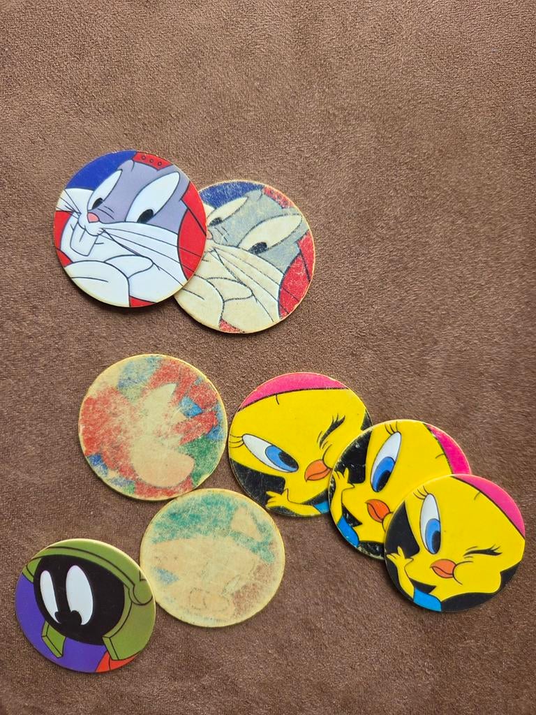 Mega flippo's 8 stuks, Verzamelen, Flippo's, Ophalen, Mega, Losse flippo's