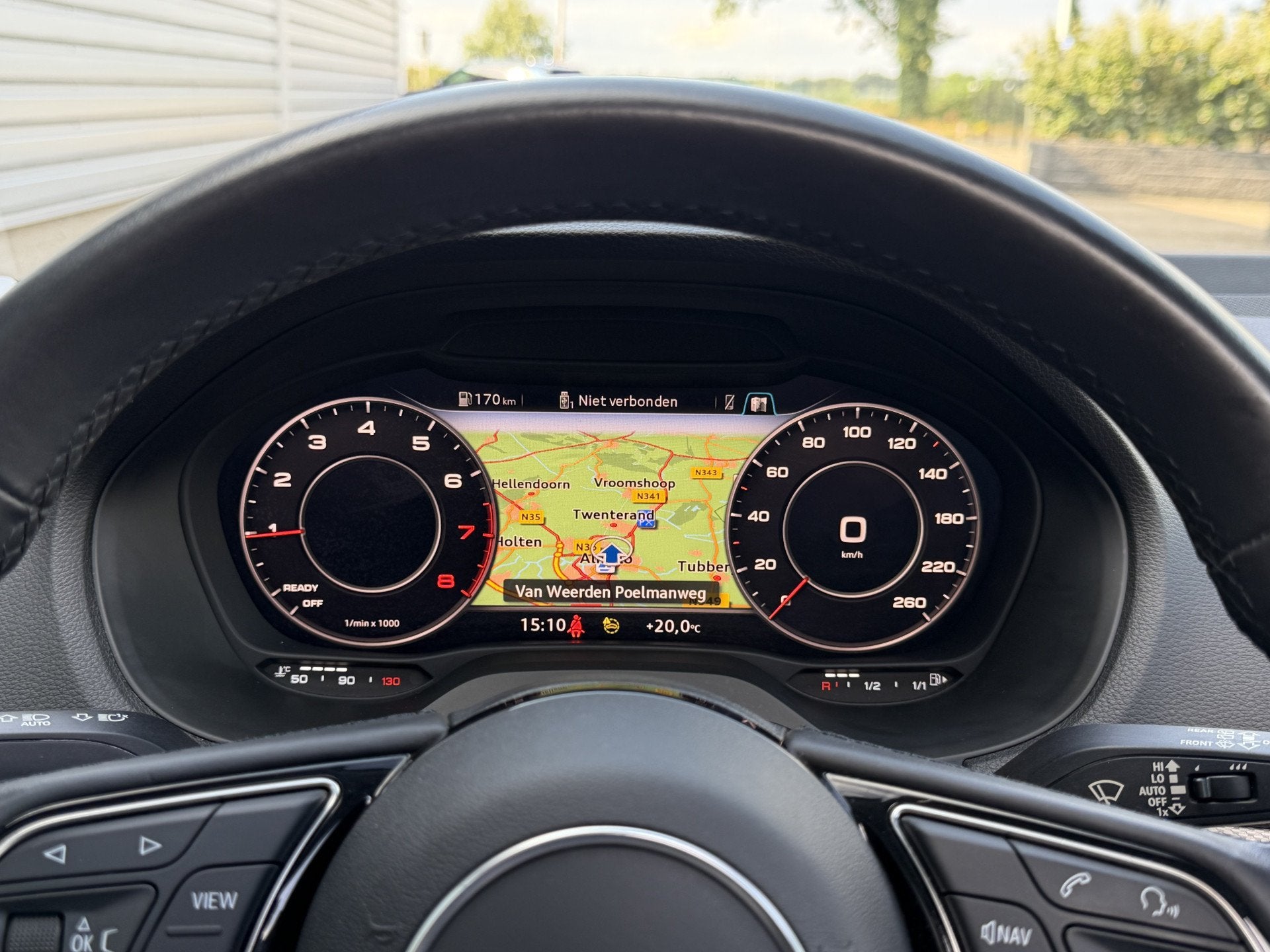 Audi Q2 30 TFSI Advanced Panodak|Leer|Camera|Virtueel Blauw!, Auto's, Voorwielaandrijving, Gebruikt, Met garantie (alle), Blauw