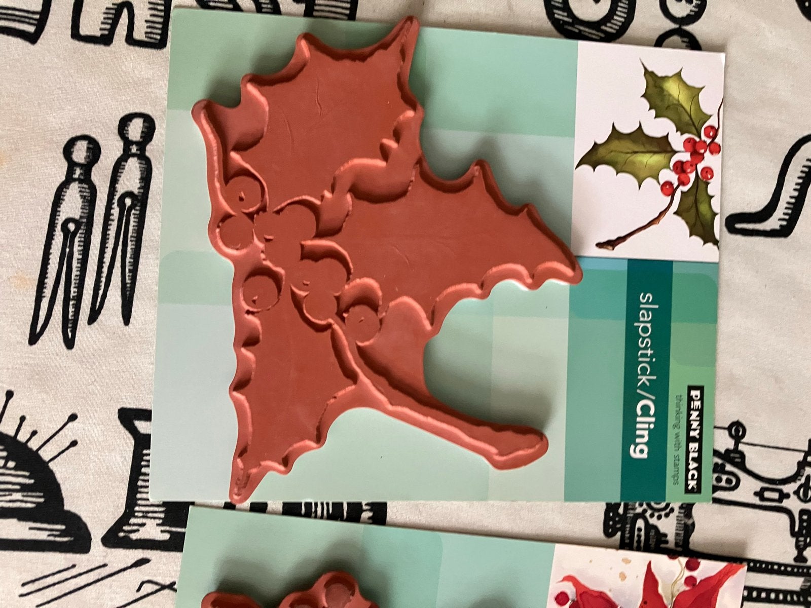 Stempelen van Penny Black - Kerstmotieven, Hobby en Vrije tijd, Stempelen, Ophalen of Verzenden, Gebruikt, EZ-mounted stempel