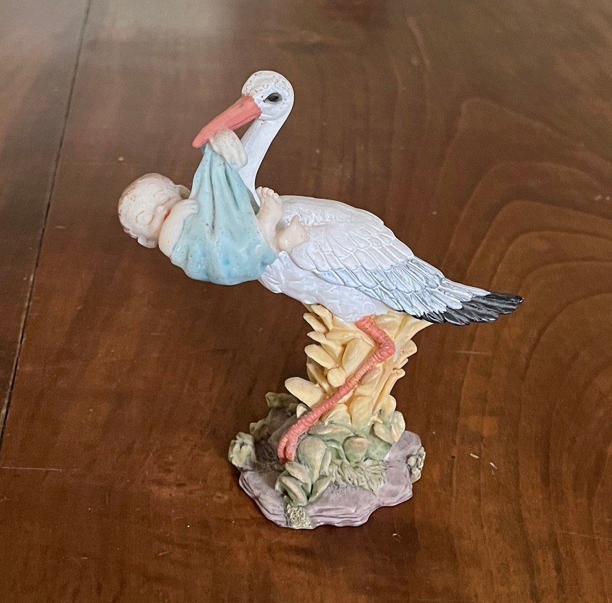 Beeldje ooievaar, Antiek en Kunst, Ophalen of Verzenden