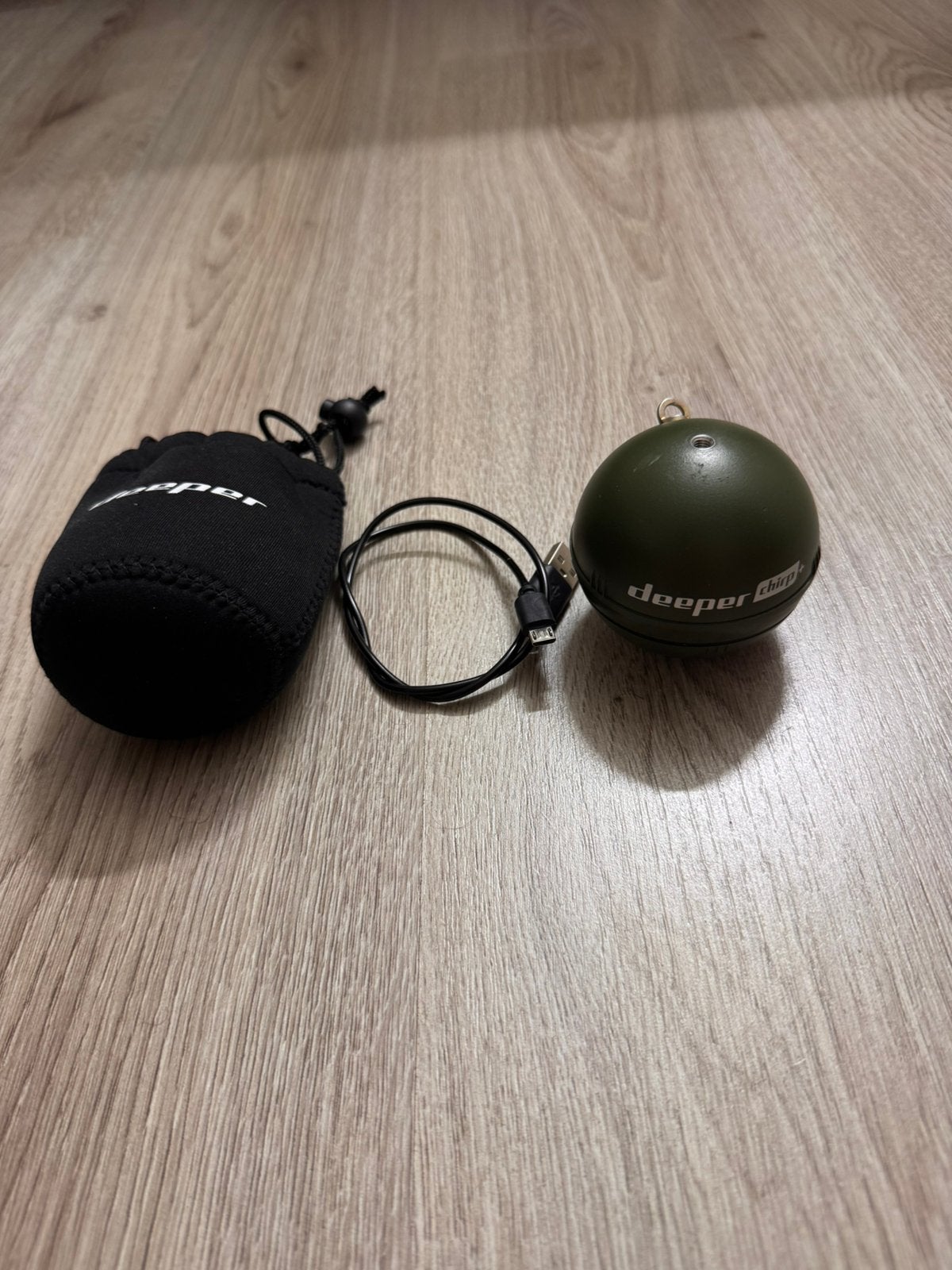 Goede Deeper Chirp+ fishfinder, Watersport en Boten, Ophalen of Verzenden, Zo goed als nieuw, Overige typen