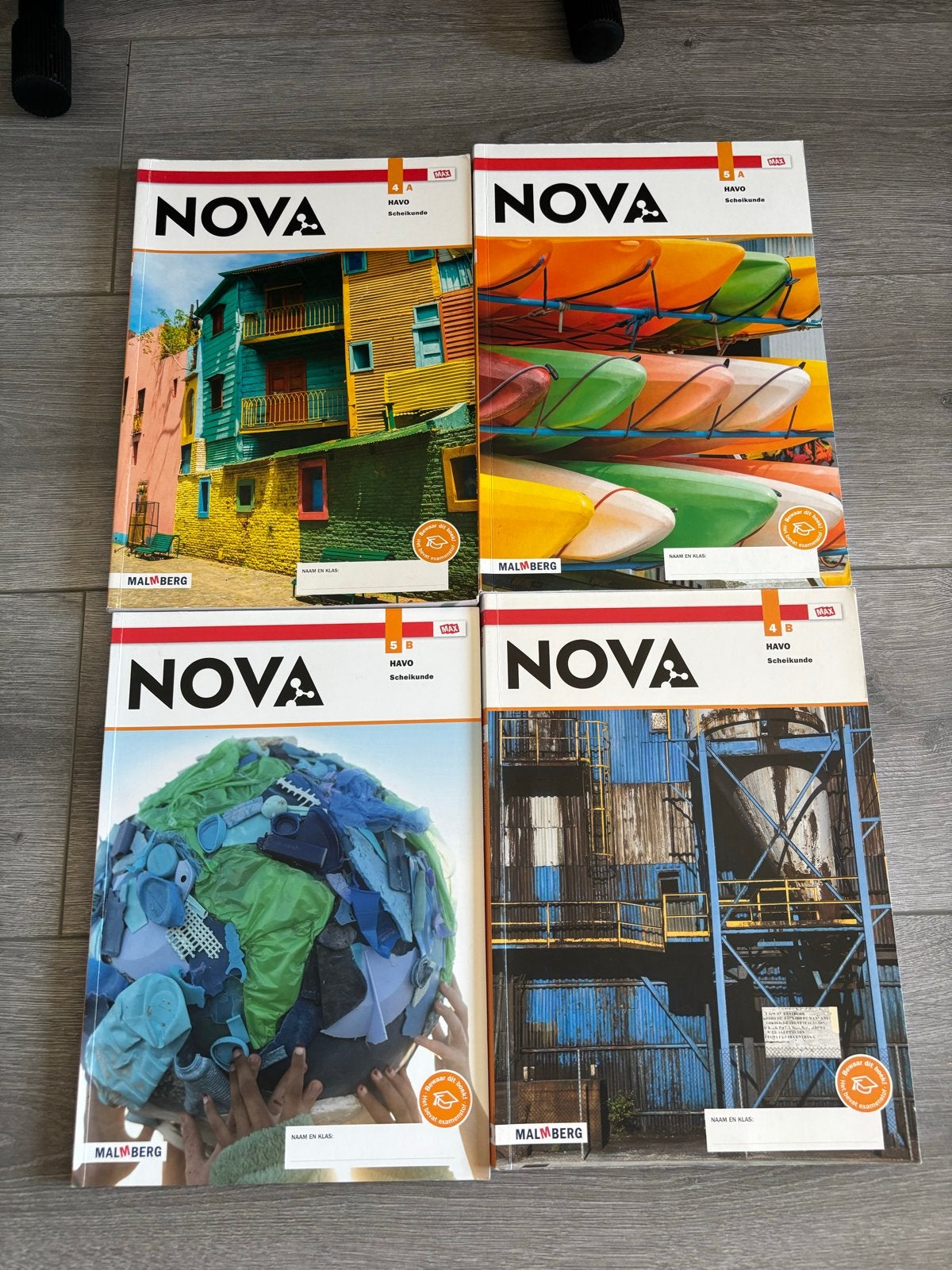 NOVA Scheikunde HAVO 4A, 4B, 5A, 5B Malmberg, Ophalen, Gelezen, HAVO, Scheikunde