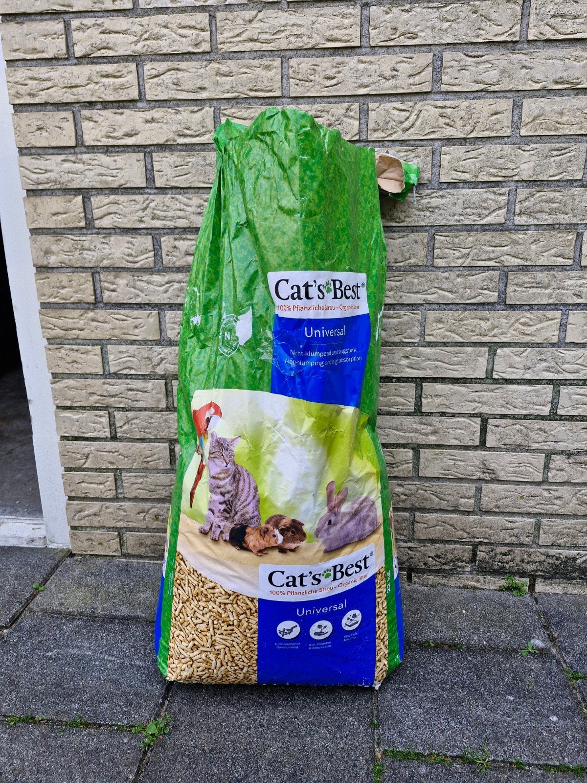 Cat's best Universal Kattenbakvulling, Ophalen, Zo goed als nieuw