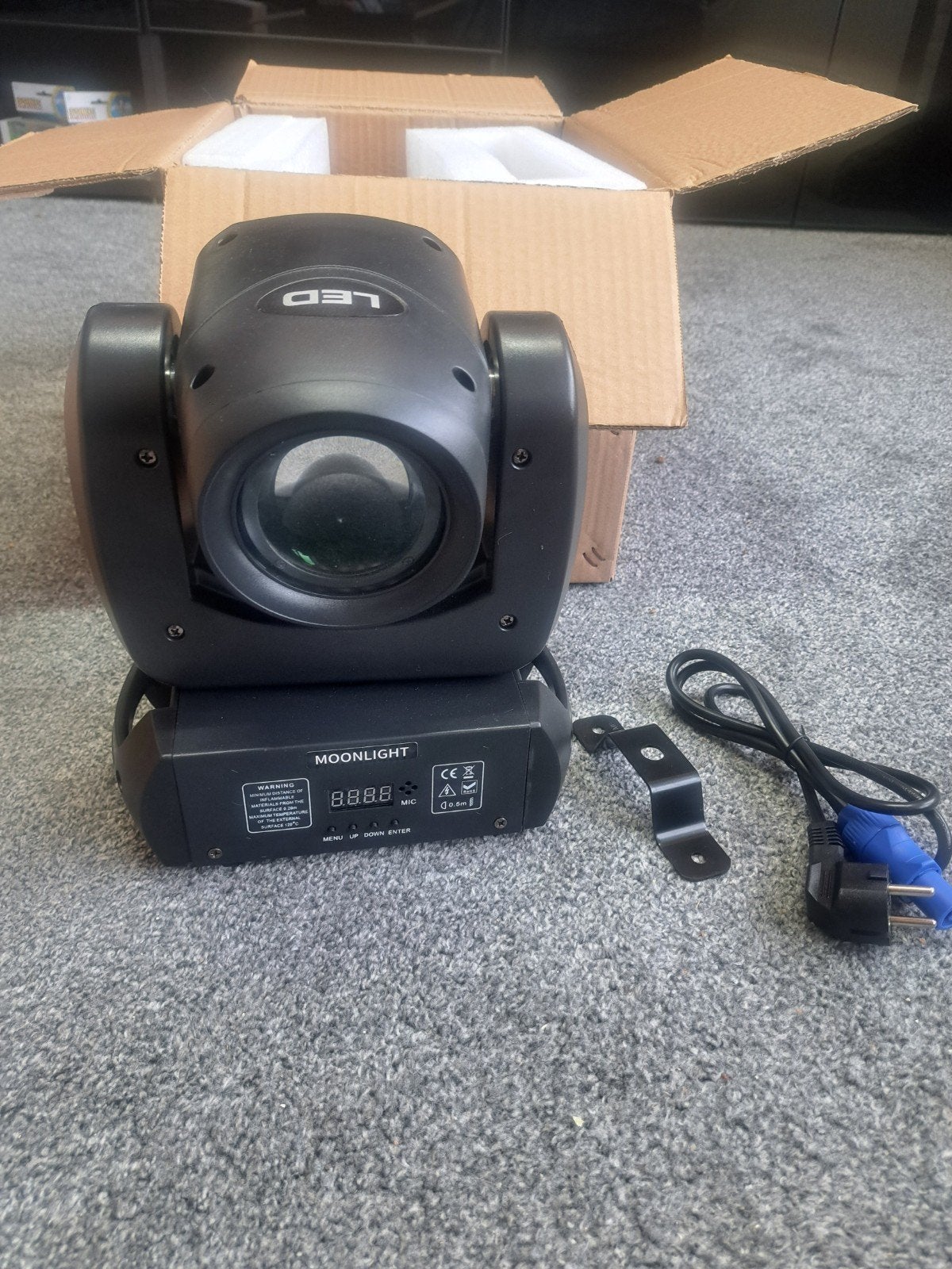 2x 150W LED Moving Head Beam - Nieuw in doos, Ophalen of Verzenden, Nieuw, Licht, Geluidgestuurd