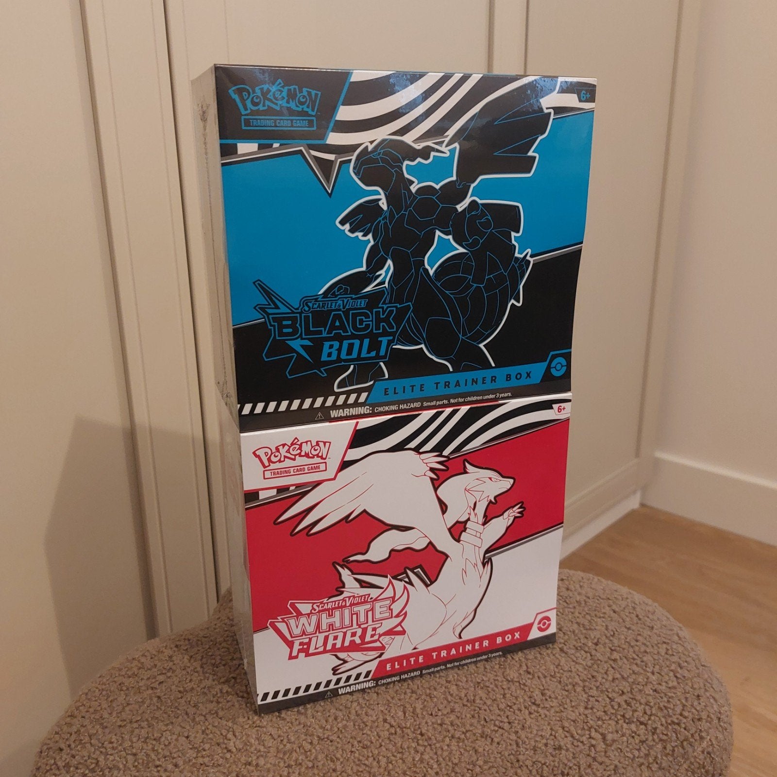 Pokémon Black Bolt en White Flare ETB
Elite trainer box, Ophalen of Verzenden, Nieuw