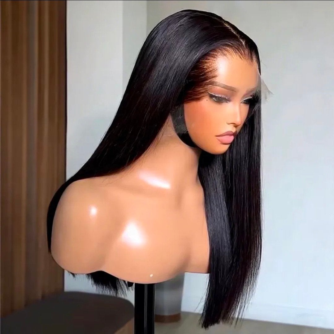 22 inch HD lace pruik / wig 100% menselijke haar, Ophalen of Verzenden, Nieuw, Pruik of Haarverlenging