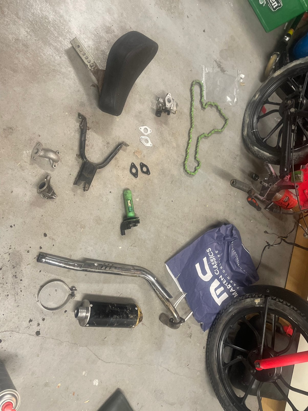 Onderdelen tomos en pitbike, Fietsen en Brommers, Ophalen of Verzenden, Gebruikt, Blok