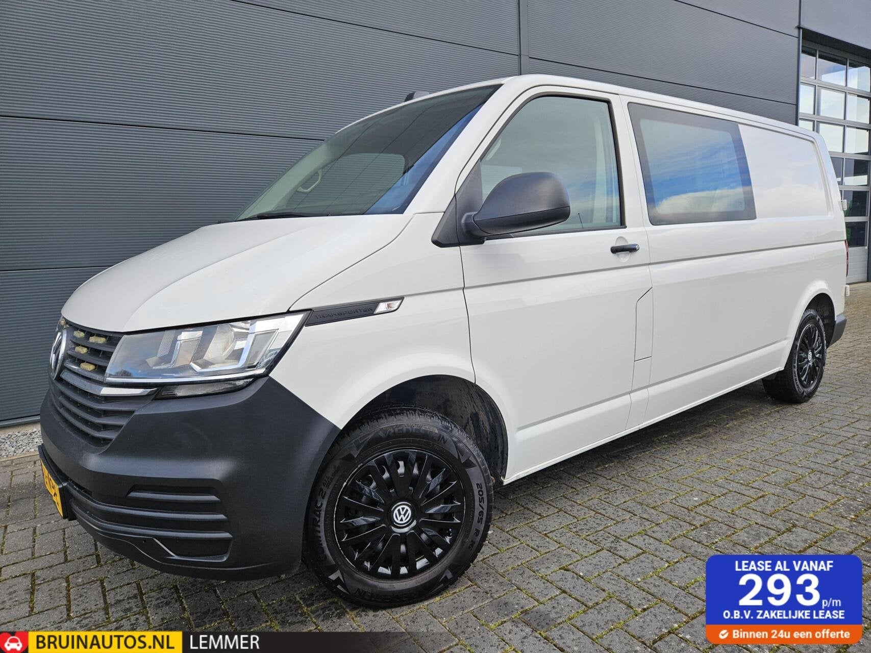 Volkswagen Transporter 2.0 TDI L2H1 Airco Navi Camera 110pk, Auto's, 13 km/l, Gebruikt, Euro 6, 4 cilinders