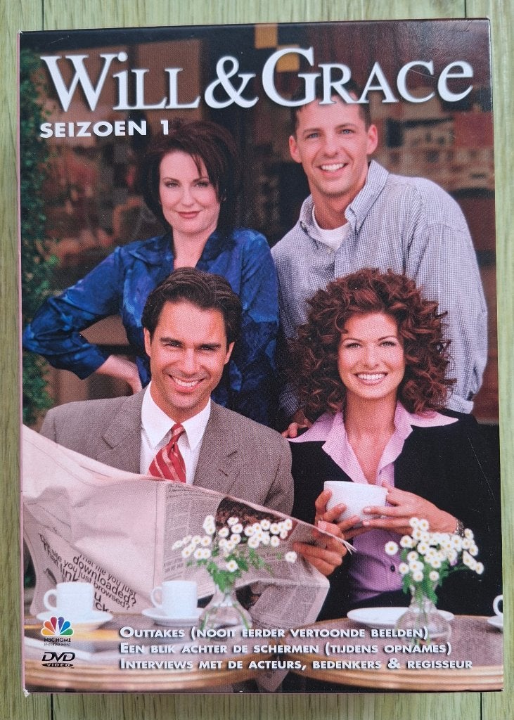 Will & Grace seizoen 1, Engels, Seizoen 1, Alle leeftijden, Nederlands
